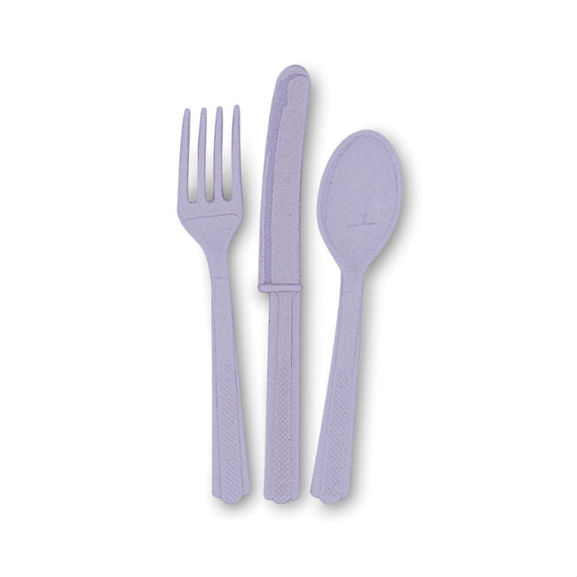 Lavender Cutlery - 18 piece set