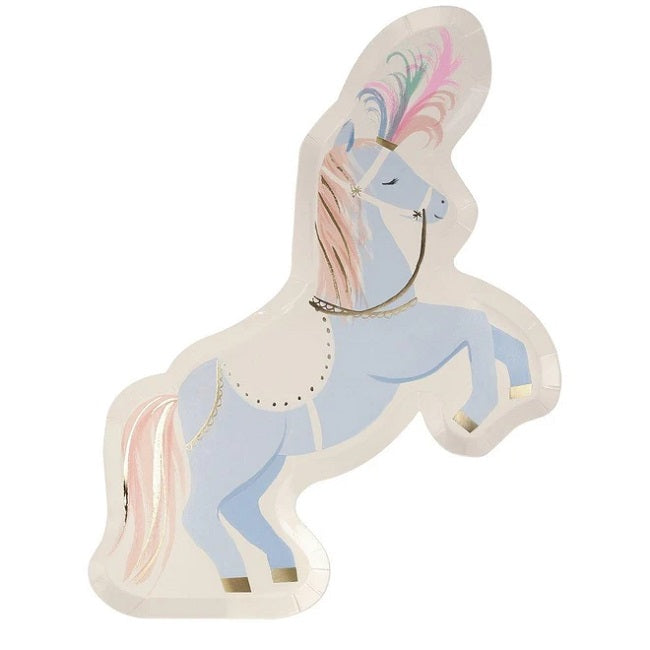 Circus Stallion Plates - Pack of 8