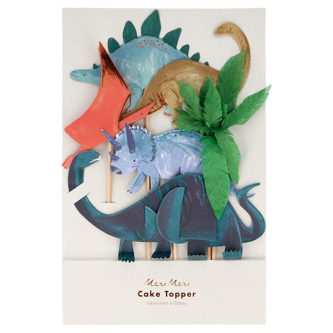 Dinosaur Kingdom Cake Toppers - Pack of 6