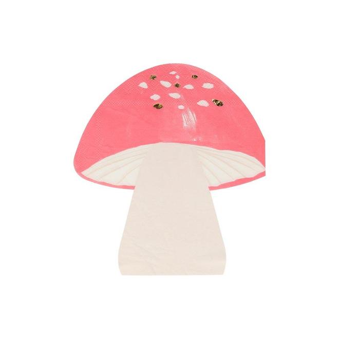 Fairy Toadstool Napkins - Pack of 16