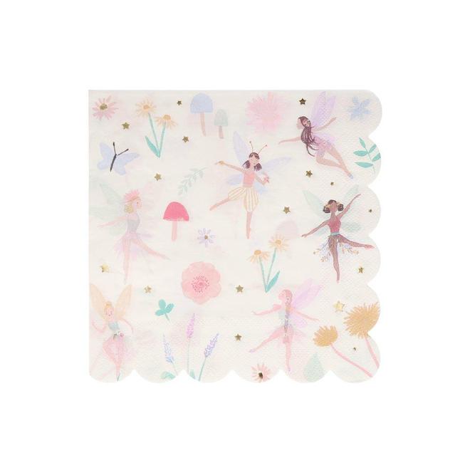 Large Fairy Napkins - Pack of 16