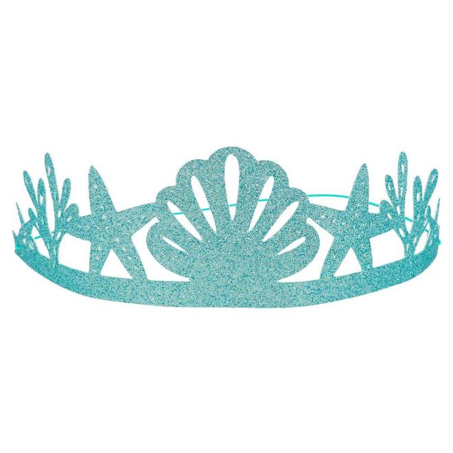 Mermaid Party Crowns - Pack of 8