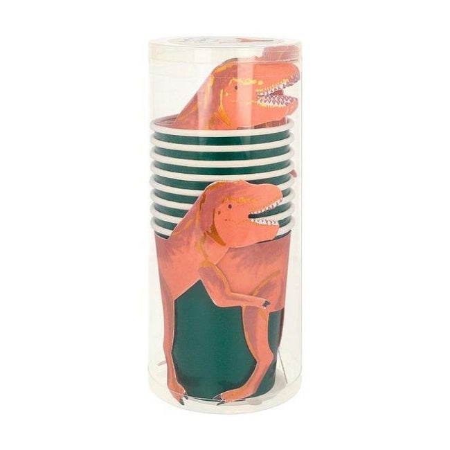 T-REX PARTY CUPS - Pack of 8