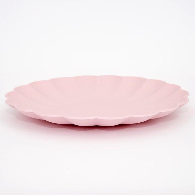 Pink Simply Eco Large Plates - Pack of 8