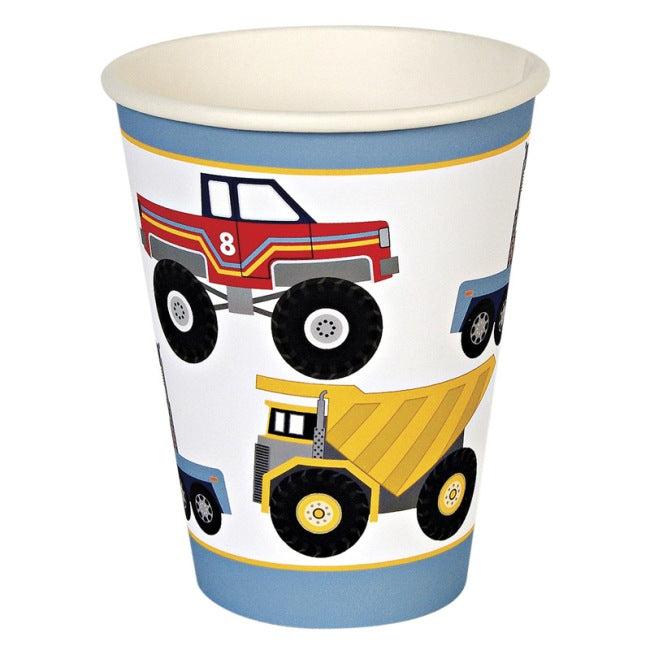Big Rig Party Cups - Pack of 12