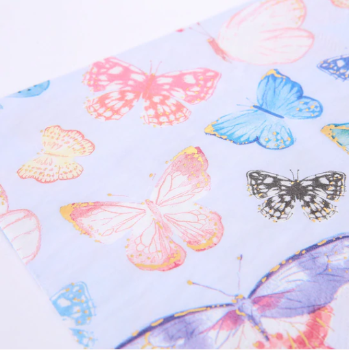 Butterfly Large Napkin - Pack of 16