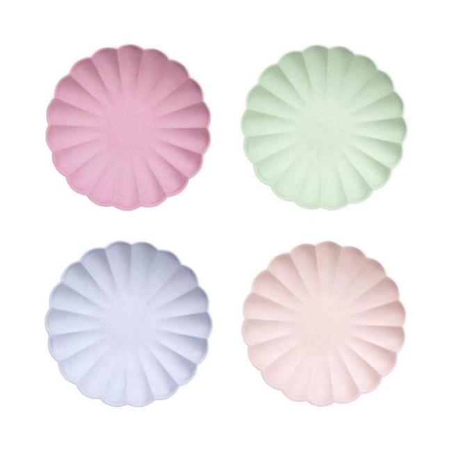 Multicolor Simply Eco Small Plates - Pack of 8